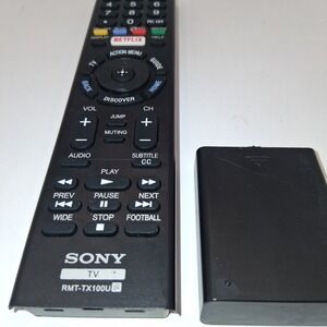 Sony RMT-TX100U Smart TV Remote Control Replacement Original OEM